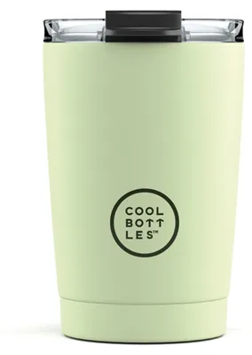 Produktbild von Cool Bottles - Tumbler - Thermobecher aus Edelstahl - 330 ml - Pastel Green - Th