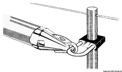 Produktbild von Spinnakerpole U-Bolzen - Osculati 60.157.10