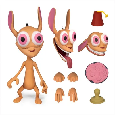 Produktbild von Super7 Ren und Stimpy - Ren Deluxe Actionfigur 18 cm