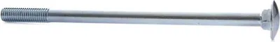 Produktbild von 40x Schrauben DIN 603 Schloßschrauben Flachrund-Schrauben verzinkt Ø M6x100 mm
