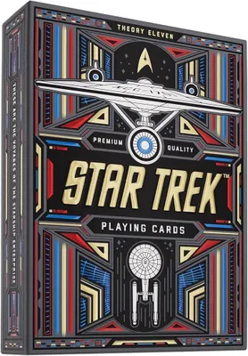 Zdjęcie produktu dla Karty do gry Star Trek - Premium Playing Cards (Dark)