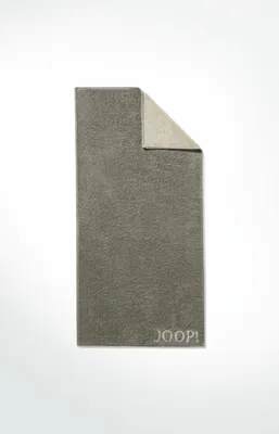 Produktbild von JOOP! Doubleface Duschtuch 1600 Duschtuch Farbe graphit Größe 80x150 cm