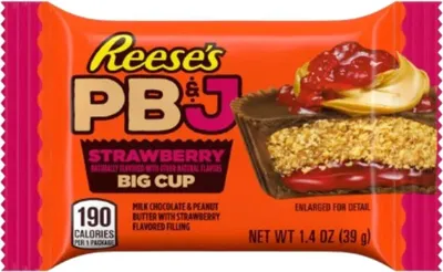 Produktbild von Reese’s PB&J Strawberry Big Cup 39g