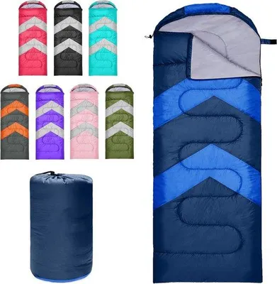 Produktbild von Famanu Schlafsack ultraleicht kompakt für Erwachsene - 3-4 Jahreszeiten - leicht - wasserfest - Camping und Wandern