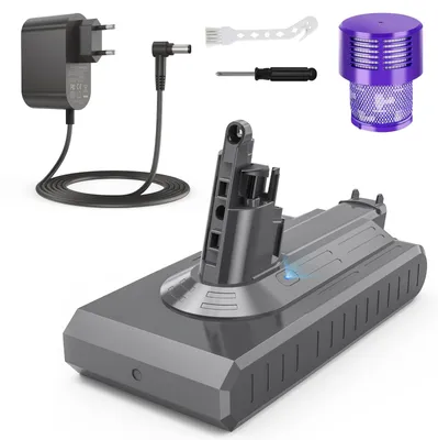 Ersatzakku 3900 mAh für Dyson V11 (Schraubtyp) mit Ladegerät