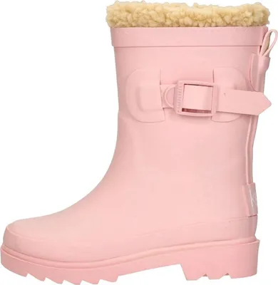 Produktbild von KEQ Rainboots Fur  Kinderlaarzen - Roze - Maat 25/26