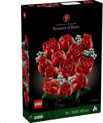 Produktbild von LEGO® Botanicals 10328 Rosenstrauß