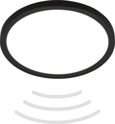 Produktbild von LED Deckenlampe Rund Slim Panel Lampe 16W 1900 Im Bewegungs Sensor IP44 Badlampe