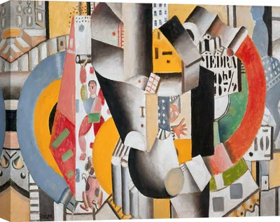 Obrázok produktu pre Obrazy na plátne Fernand Léger, Le cirque Medrano, 1918, 70 x 50 cm