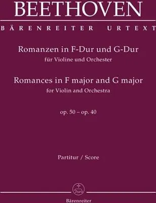 Produktbild von Romanzen in F-Dur und G-Dur für Violine und Orchester op. 50, 40