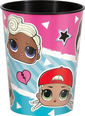 Immagine prodotto di Bicchiere party in plastica LOL SURPRISE - 470 ml - 1pc