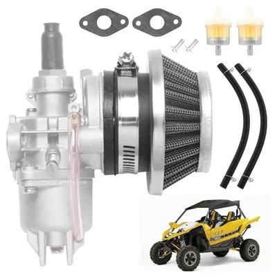 Image de Kit de carburateur avec filtre à air et filtre à carburant pour moteurs 2 temps