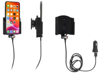 Immagine prodotto di Supporto per dispositivi Brodit 721161 con funzione di ricarica - per smartphone - Apple iPhone 11 Pro