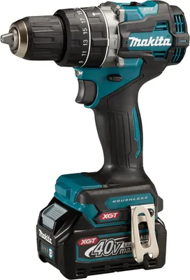 Produktbild von Makita HP002G, Handbohrmaschine, Ohne Schlüssel, Bürstenlos, Schwarz, Grün, 1,3 cm, 2200 RPM