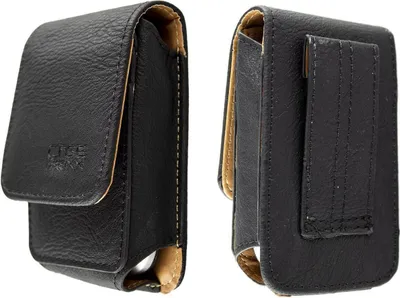 Zdjęcie produktu dla caseroxx Ledertasche mit Gürtelschlaufe für Olympia  in schwarz