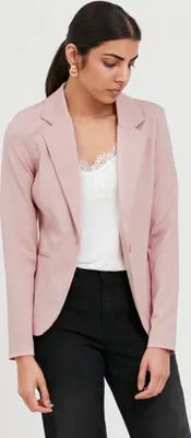 Produktbild von ICHI IHKATE Damen Blazer Jackenblazer Anzugsjacke mit 1-Knopf-Form Stretch Reverskragen Paspeltaschen Slim fit