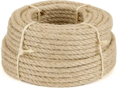 Produktbild von Hanfseil mit einem Durchmesser von 6 mm und einer Länge von 20 m