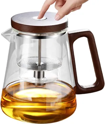 Produktbild von Teekanne mit Infusoren für losen Tee, hitzebeständig und auslaufsicher