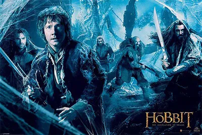 Produktbild von The Hobbit Poster Teaser The Desolation of Smaug + Ü-Poster