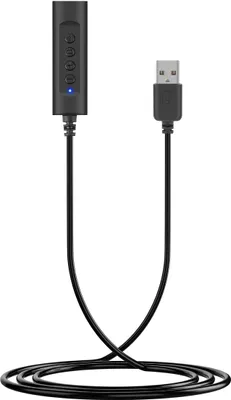 Produktbild von Equip USB Audio-Kabel Adapter, Steueradapter, 17 g, Schwarz