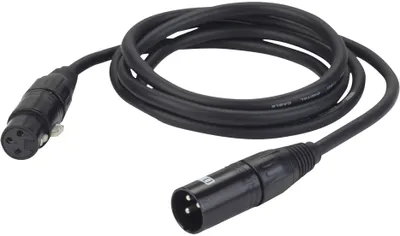 Obrázek produktu pro DAP-Audio FL0920, XLR (3-pin), Samec, XLR (3-pin), Samice, 20 m, Černá