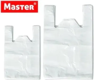 Zdjęcie produktu dla reklamówka / torba HDPE 30 x 55cm 150szt. 13 mikronów MASTER S123B
