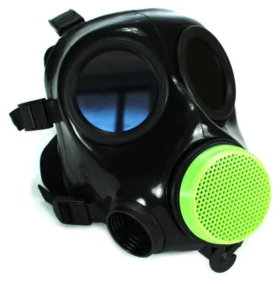 Produktbild von Abdeckkappe für FM12 Gasmaske in Neongrün Gasmask Britische FM12 SAS