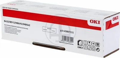 Productafbeelding van Tonerkit OKI 45807111, zwart, verpakking met 6 stuks