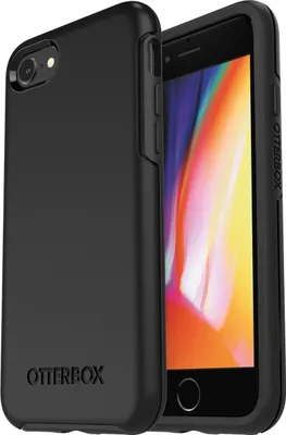 Produktbild von OtterBox Symmetry iPhone 8/7, SE 2020/2022 black *BULK*