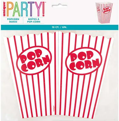 Produktbild von Popcorn Boxen, 10 Stück, 16 cm