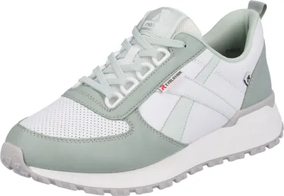 Produktbild von Rieker Sneaker - Weiß / Grün Glattleder Größe: 40 Normal