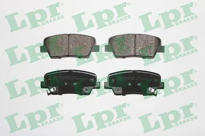 Produktbild von LPR 05P1625 Bremsbelagsatz, Scheibenbremse x