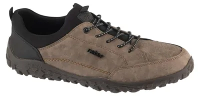 Produktbild von Rieker Herren Low-Top Sneaker mit Highflex-Sohle und Schnürung 08150, Größe:44 EU, Farbe:Braun