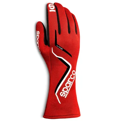 Zdjęcie produktu dla Super Oferta: Rękawice Sparco Land, FIA 8856-2018, czerwone, rozm.L