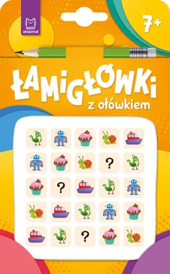 Produktbild von Łamigłówki z Ołówkiem. Książeczka dla dzieci 7+