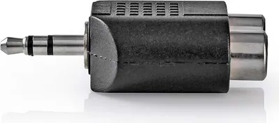 Image de Nedis AUDIO-ADAPTER 3,5- 2XRCA (CAGB22940BK ANTH)