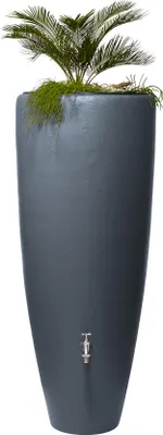 Image de GARANTIA Réservoir 2en1 300L moka avec bac à plantes intégré - Design fonctionnel pour jardin écoresponsable