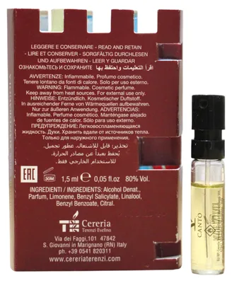 Image de V Canto, Mandragola, Parfum-Extrakt, Unisexe, 1,5 ml *Flacon