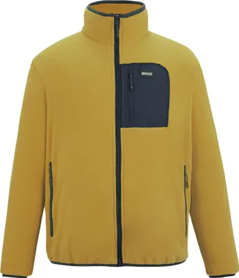 Produktbild von Regatta - "Frankie" Fleecejacke für Herren, Durchgehender Reißverschluss RG12715 (L) (Holzbraun/Marine)