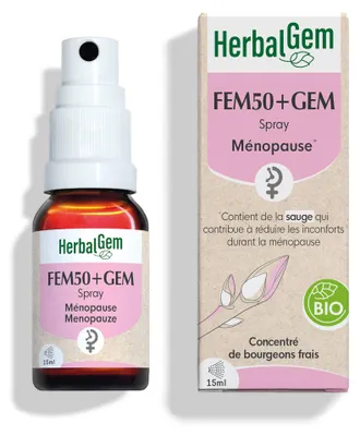 Image de Herbalgem - FEM50+ spray -- 15 ml