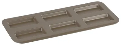 Bonbonform, 6 Mulden, antihaftbeschichtet, 38 x 18 cm