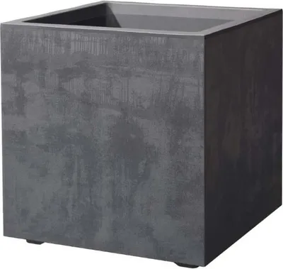 Produktbild von Deroma Pflanztopf Millenium Kunststoff anthrazit 49 cm