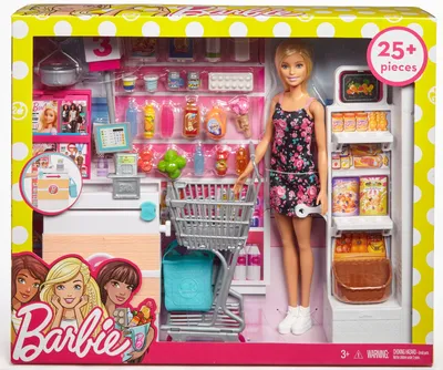 Immagine prodotto di Barbie supermercato e bambola