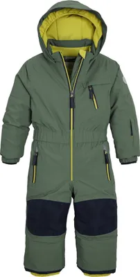 Immagine prodotto di Tuta da sci Killtec per bambini, con cappuccio, impermeabile e traspirante, colore: verde, taglie disponibili: 110-116