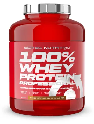Immagine prodotto di Scitec Nutrition 100% WP Professional 2350 g chocolate hazelnut