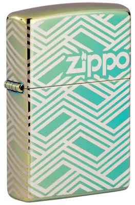 Produktbild von Zippo Sturmfeuerzeug - Abstract Laser, High Polish Teal, Laser 360° - Nachfüllba