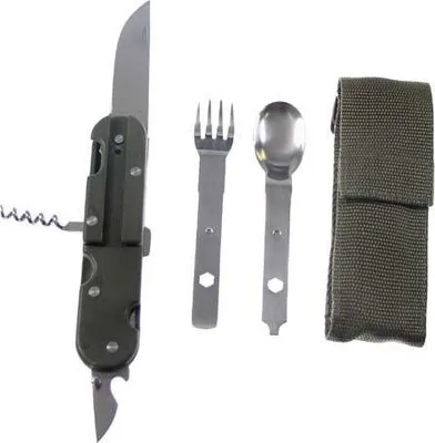 Obrázek produktu pro Příbory MFH, 3dílné, nylonové pouzdro, skládací