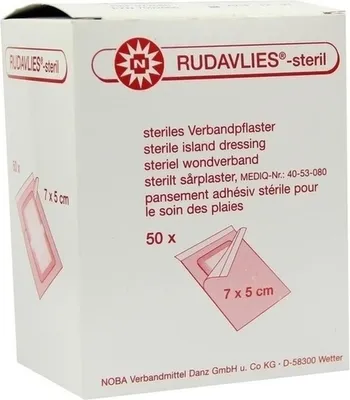 Immagine prodotto di Rudavlies cerotti sterili 5x7 cm 50 pz
