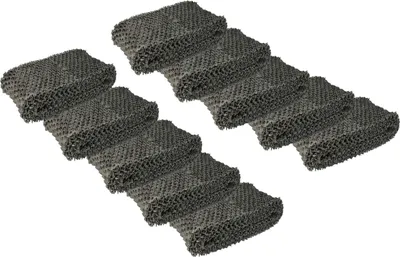 Produktbild von vhbw 10x Filter Ersatz für Philips HU4102/01, FY2401/10 für Luftbefeuchter - Luftfilter, Vliesfilter, Grau