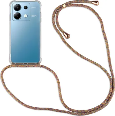 Produktbild von Handykett für Xiaomi Redmi Note 13 Serie Hülle mit Kordel Handyhülle mit Band  Redmi Note 13 4G in Rainbow